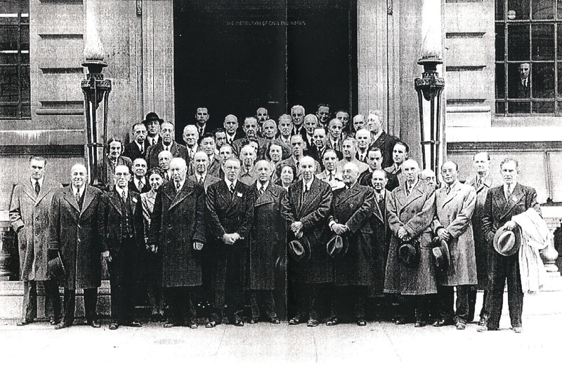 Fondateurs de la norme ISO - Londres 1946